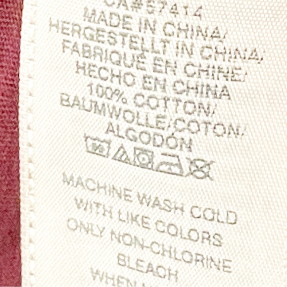 True Religion Mens Size XL RUBY RED Buddha Logo Short Sleeve T-shirt - Picture 3 of 4